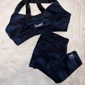 Blue camo bombshell set